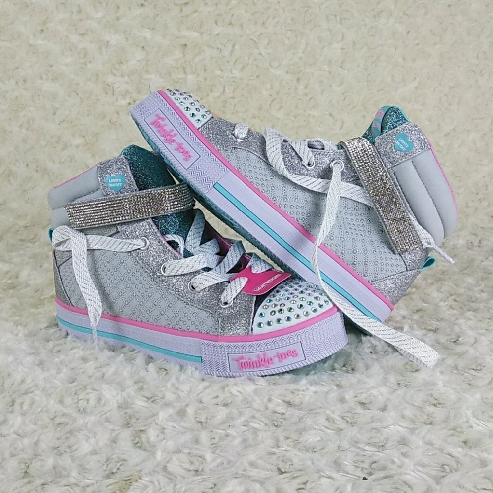 Skechers twinkle toes girls size 3